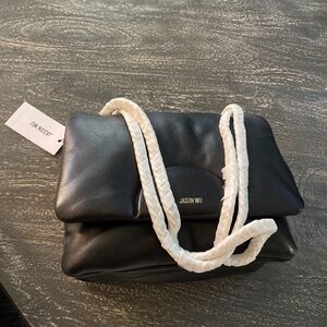 Jason Wu Duvet chain small leather  bag in Black